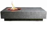 Elementi Feuerstelle, Grau, Stein, 86x46x147 cm, CE, Freizeit, Campingzubeh&ouml;r,