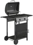 Outsunny Gasgrill, Schwarz, Metall, 56x95x99 cm, Grills & Outdoor-K&uuml;chen,...