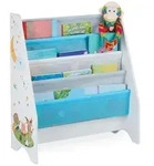 Relaxdays Kinder, Wei&szlig;, Holzwerkstoff, Metall, Kunststoff, 62x71x29 cm, Kinder- &