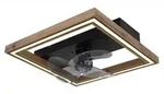 Globo Lighting Led, Braun, Metall, Quadratisch, F, 44x13.5x44 cm, Lampen &...