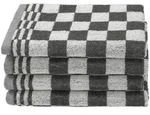 Zollner Geschirrt&uuml;cher,, Anthrazit, Textil, 50x50 cm, Oeko-Tex&reg; Standard 100,