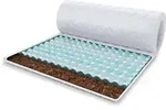 FDM Topper, Wei&szlig;, Textil, H4, F&uuml;llung: Kaltschaum, Rechteckig, 80x200 cm,