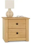Idimex Nachtkommode, Braun, Holz, Kiefer, Vintage, 46x41x40 cm, Schlafzimmer,