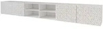 Altdecor Lowboard, Wei&szlig;, Holzwerkstoff, Rechteckig, 300x40x40 cm, Wohnzimmer,