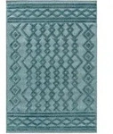benuta Nest Outdoorteppich, T&uuml;rkis, Textil, Rechteckig, 160x230 cm, Oeko-Tex&reg;