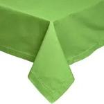 Homescapes Tischdecke, Limette, Textil, Uni, Rechteckig, 178x300 cm, Oeko-Tex&reg;,