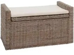 MCW Aufbewahrungstruhe, Graubraun, Holz, 88x51x44 cm, Esszimmer, B&auml;nke,...