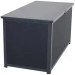 Siena Garden Kissenbox, Grau, Metall, Kunststoff, 1 F&auml;cher, 79.3x83x159 cm, Deckel,