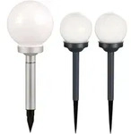 Led, Wei&szlig;, Kunststoff, Rund, 15x43x15 cm, Lampen & Leuchten, Au&szlig;enbeleuchtung,