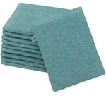 Zollner Waschhandschuh,, Petrol, Textil, 16x21 cm, Oeko-Tex&reg; Standard 100,