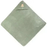 Vossen Kapuzenbadetuch Teddy, Gr&uuml;n, Textil, Uni, 100x100 cm, ISO 9001, Fkt,...
