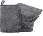 Zollner Waschhandschuh,, Anthrazit, Textil, 16x21 cm, Badtextilien, Waschlappen