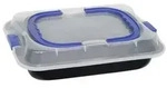 Kinghoff Backform, Wei&szlig;, Metall, 24.5x5.5x36 cm, Backen, Backformen