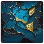 Sanilo Badematte, Blau, Kunststoff, Quadratisch, 53x53 cm, Badtextilien,...