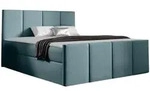 Mirjan24 Boxbett, Blaugrau, Holz, 120x200 cm, Schlafzimmer, Betten,...