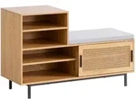 Livetastic Garderobenbank, Eiche, Metall, 1-Sitzer, 120x75.5x40 cm, Garderobe,