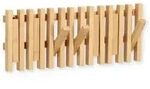 Zeller Present Wandgarderobe, Natur, Holz, Bambus, 3.5x16x41 cm, Garderobe,