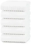 Zollner Duscht&uuml;cher,, Wei&szlig;, Textil, Rechteckig, 70x140 cm, Oeko-Tex&reg;...