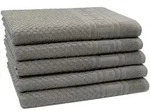 Zollner Duscht&uuml;cher,, Anthrazit, Textil, 70x140 cm, Oeko-Tex&reg; Standard 100,