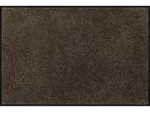 wash+dry Fussmatte Espresso Brown, Braun, Textil, Uni, rechteckig, 60x90 cm,