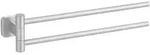 Wenko Handtuchhalter Porto Matt, Edelstahl, Metall, rund, 5.5x9.5x43 cm,...