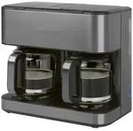 Bomann Filterkaffeemaschine, Schwarzchrom, Kunststoff, 2x 1,8 L,2x 1800 ml,