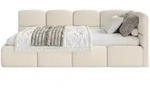 Selsey Jugendbett, Ecru, Kunststoff, 1-Sitzer, 120x200 cm, Kinder- &...