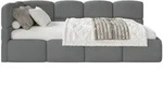 Selsey Jugendbett, Dunkelgrau, Kunststoff, 1-Sitzer, 120x200 cm, Kinder- &