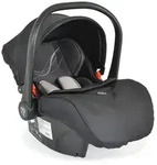 Moni Babyschale, Schwarz, Kunststoff, 33x73x42 cm, unisex, Baby on Tour,...