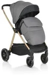 Cangaroo Kinderwagen, Grau, Metall, 63x105x80 cm, unisex, Baby on Tour,...