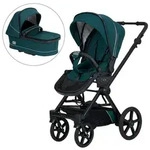 Hartan Kinderwagenset IVY GTR Outdoor, Petrol, Textil, 3-teilig, 58x119x94 cm, EN