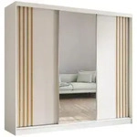 Masseno Schwebet&uuml;renschrank, Wei&szlig;, Holzwerkstoff, 7 F&auml;cher, Rechteckig,...