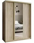 Masseno Schwebet&uuml;renschrank, Sonoma Eiche, Holzwerkstoff, 9 F&auml;cher, 4...