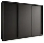 Masseno Schwebet&uuml;renschrank, Schwarz, Holzwerkstoff, 9 F&auml;cher, 4 Schubladen,