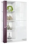 Vladon Highboard, Brombeere, Holzwerkstoff, 95x151.5x36 cm, Wohnzimmer,...