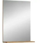 Mid.you Wandspiegel, Eiche Artisan, Glas, Holzwerkstoff, 60x79x18 cm, FSC Mix,
