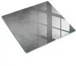 Tulup Glasplatte, Grau, Glas, 60x0.4x52 cm, K&uuml;chenger&auml;te,...