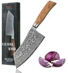 Wakoli Kochmesser, Braun, Holz, Metall, Nachbildung, 32 cm, Kochen, K&uuml;chenmesser