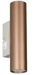Wandleuchte Taryn, Braun, Metall, 4x18x7 cm, mit Schalter, Lampen & Leuchten,