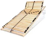 Coemo Lattenrost, Natur, Holz, 7-Zonen, 100x200 cm, CE, verstellbar, Schlafzimmer,