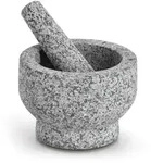 Zeller M&ouml;rser, Grau, Stein, 14x10x14 cm, Tischkultur & Servieren, Gew&uuml;rzm&uuml;hlen &