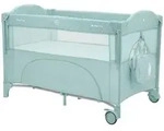 Kikka boo Reisebett, Gr&uuml;n, Kunststoff, 60x120 cm, Babym&ouml;bel, Babybetten,
