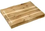 Kesper Servierbrett, Akazie, Holz, Akazie, 48x7x36.5 cm, FSC 100%, Saftrille,