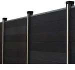 Home Deluxe Nutleiste, Schwarz, Kunststoff, 2x184 cm, Gartenzubeh&ouml;r