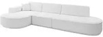 Altdecor Ecksofa, Wei&szlig;, Kunststoff, 4-Sitzer, 328x171 cm, Wohnzimmer, Sofas &