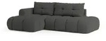 Masseno Ecksofa, Grau, Holz, 4-Sitzer, L-Form,L-Form, 279x158 cm, Wohnzimmer,...