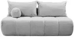 Fun M&ouml;bel Schlafsofa, Hellgrau, Textil, 205x97x85 cm, Wohnzimmer, Sofas &...