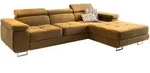 Masseno Ecksofa, Gelb, Metall, 3-Sitzer, L-Form,L-Form, 280x205 cm, Wohnzimmer,...