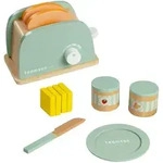 Teamson Kids Kinderk&uuml;chen-Zubeh&ouml;r, Gr&uuml;n, Holzwerkstoff, 10x10x16 cm, Spielzeug,