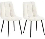 CLP Stuhl, Creme, Metall, 45x84x55 cm, Esszimmer, St&uuml;hle, Esszimmerst&uuml;hle,